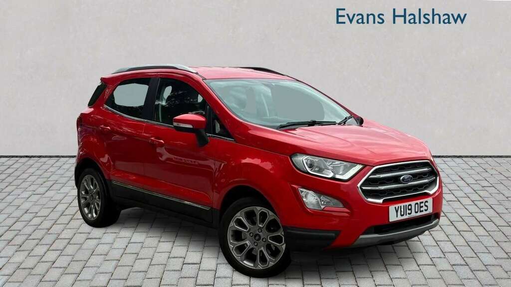 Ford Ecosport 1.0 Ecoboost 125 Titanium 2019 Red