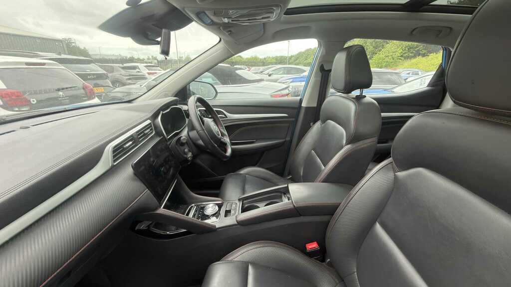 MG ZS 130Kw Trophy Connect Ev 51Kwh 2022 WU72YRL Blue #4