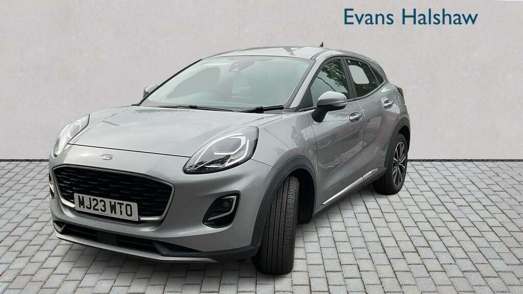 Ford Puma 1.0 Ecoboost Hybrid Mhev 155 Titanium 2023 MJ23WTO Silver #2