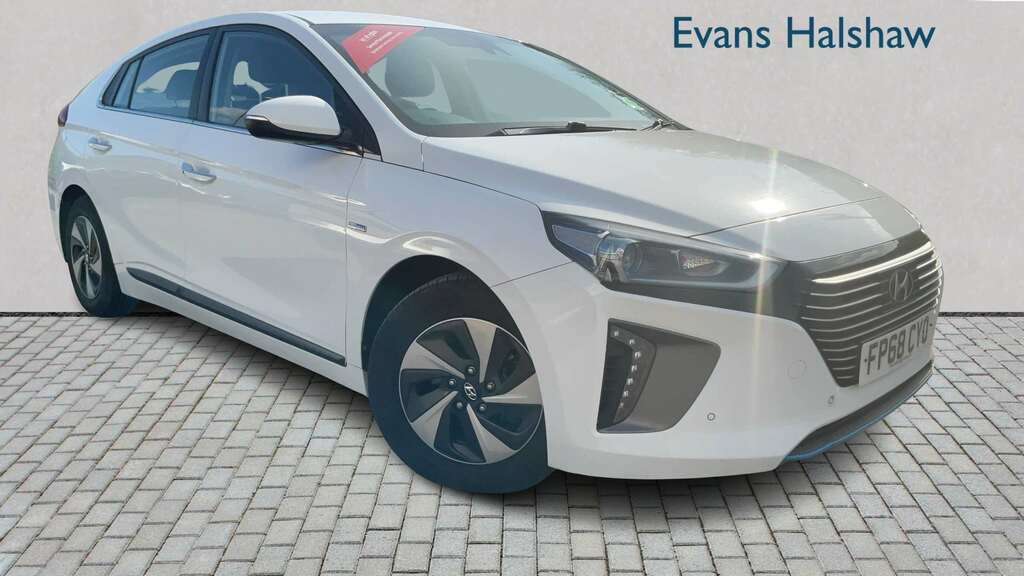 Hyundai Ioniq 1.6 Gdi Hybrid Premium Se Dct 2018 White