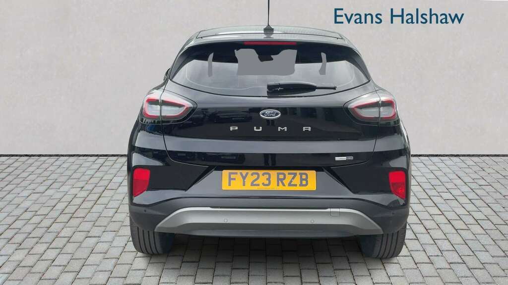 Ford Puma 1.0 Ecoboost Hybrid Mhev Titanium 2023 FY23RZB Black #4