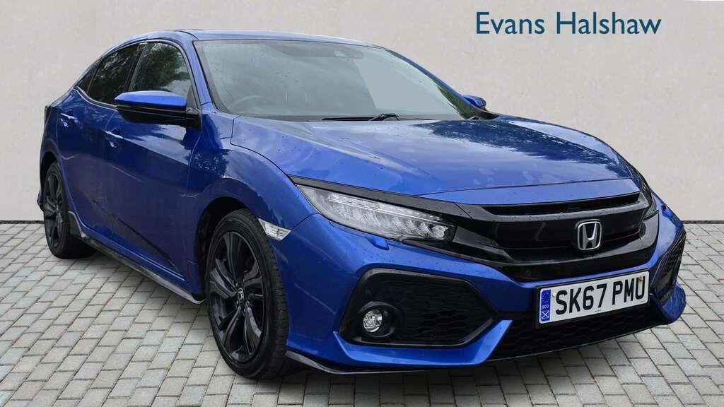 Honda Civic 1.5 Vtec Turbo Sport Cvt 2017 Blue #3