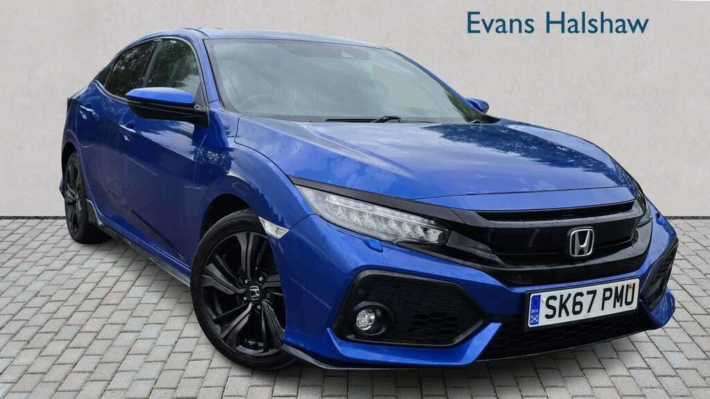Honda Civic 1.5 Vtec Turbo Sport Cvt 2017 Blue