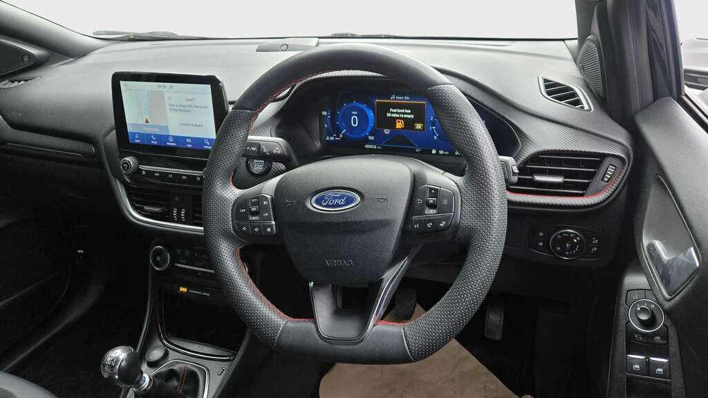 Ford Puma 1.0 Ecoboost Hybrid Mhev St-line X 2023 MC23UKO Black #6
