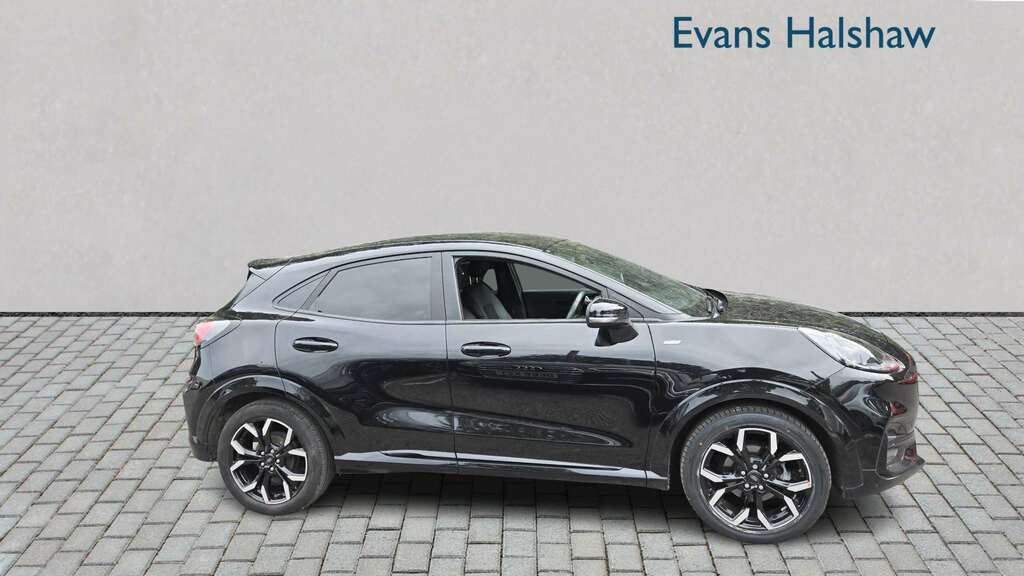 Ford Puma 1.0 Ecoboost Hybrid Mhev St-line X 2023 MC23UKO Black #3