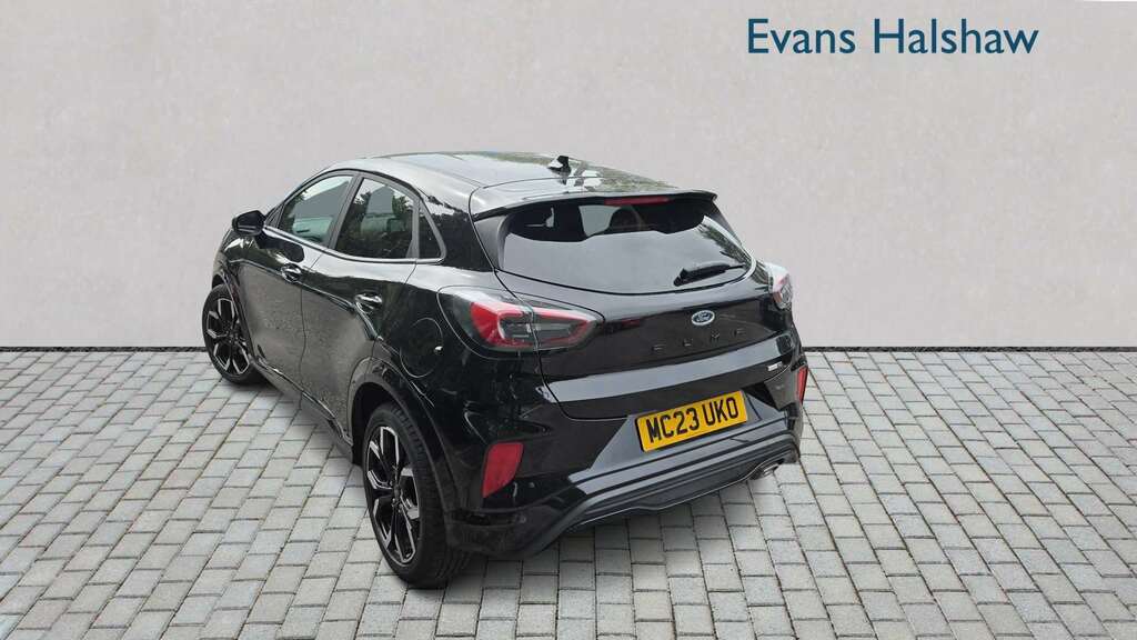 Ford Puma 1.0 Ecoboost Hybrid Mhev St-line X 2023 MC23UKO Black #2