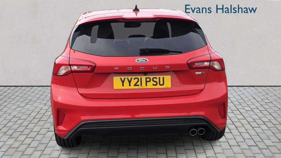 Ford Focus 1.0 Ecoboost Hybrid Mhev 155 St-line X Edition YY21PSU Red #5