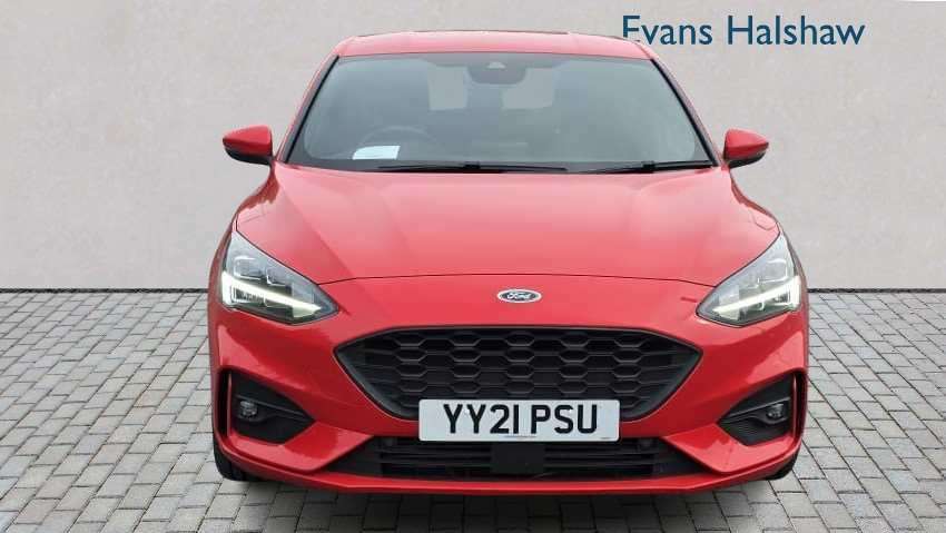 Ford Focus 1.0 Ecoboost Hybrid Mhev 155 St-line X Edition YY21PSU Red #4