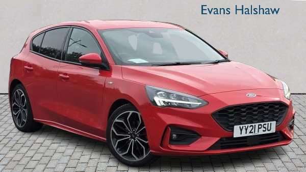 Ford Focus 1.0 Ecoboost Hybrid Mhev 155 St-line X Edition Red