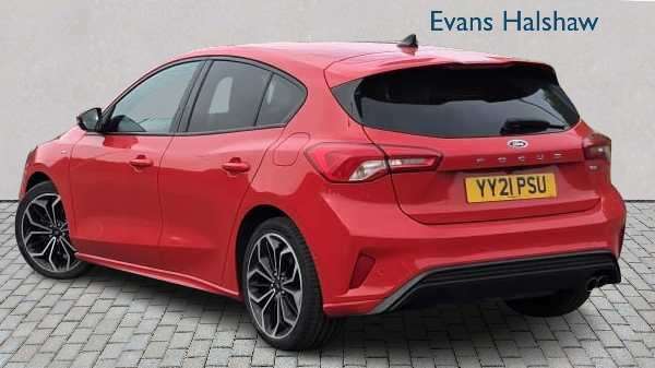 Ford Focus 1.0 Ecoboost Hybrid Mhev 155 St-line X Edition YY21PSU Red #2