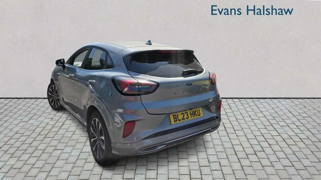 Ford Puma 1.0 Ecoboost Hybrid Mhev St-line Vignale 2023 BL23HKU Silver #2