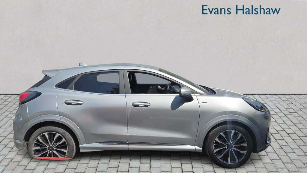 Ford Puma 1.0 Ecoboost Hybrid Mhev St-line Vignale 2023 BL23HKU Silver #3