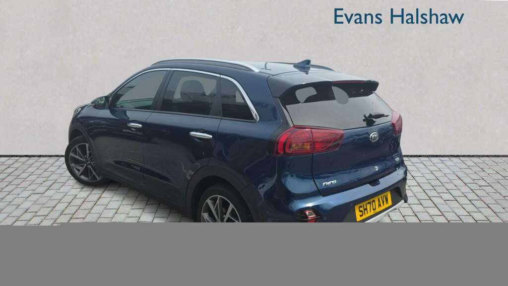 Kia Niro 1.6 Gdi Hybrid 3 Dct 2020 SH70AVW Blue #2