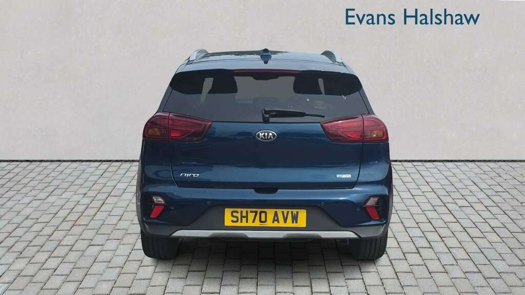 Kia Niro 1.6 Gdi Hybrid 3 Dct 2020 SH70AVW Blue #3