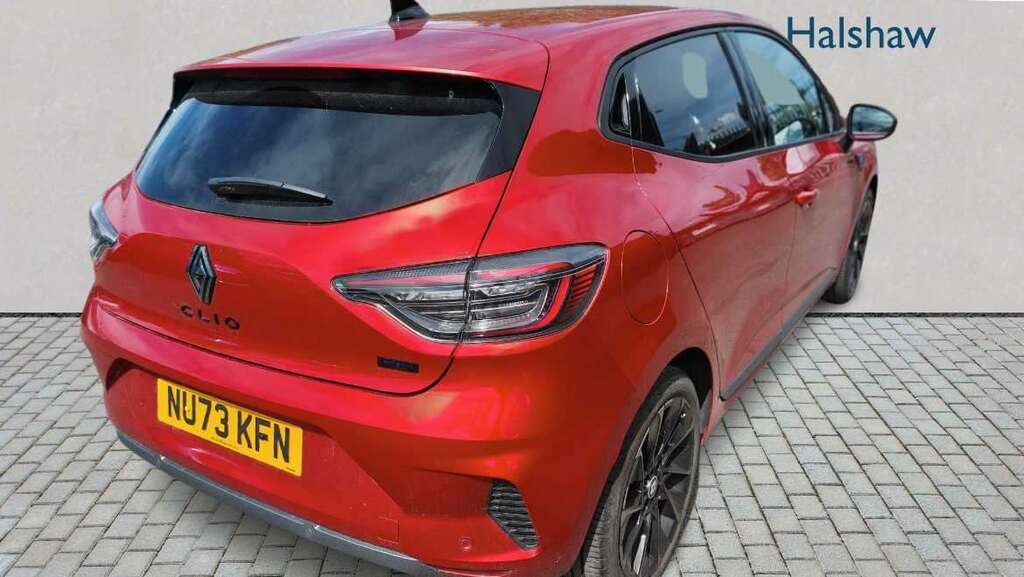 Renault Clio 1.6 E-tech Full Hybrid 145 Esprit Alpine NU73KFN Red #5