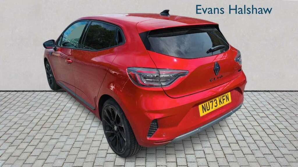 Renault Clio 1.6 E-tech Full Hybrid 145 Esprit Alpine NU73KFN Red #2