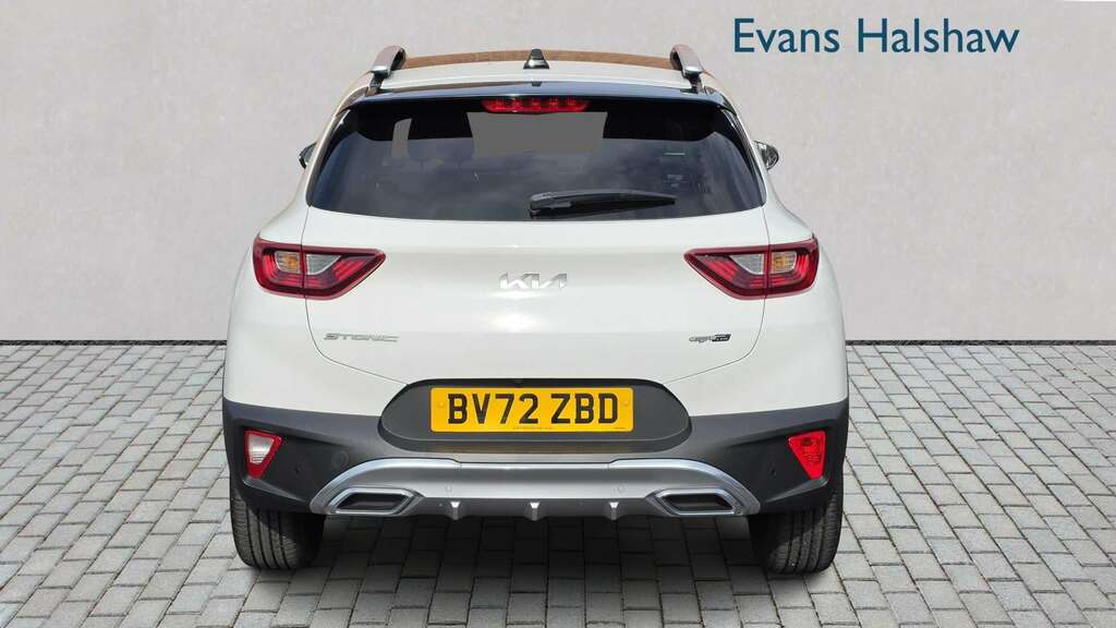 Kia Stonic 1.0T Gdi 48V Gt-line S Dct 2022 BV72ZBD White #4