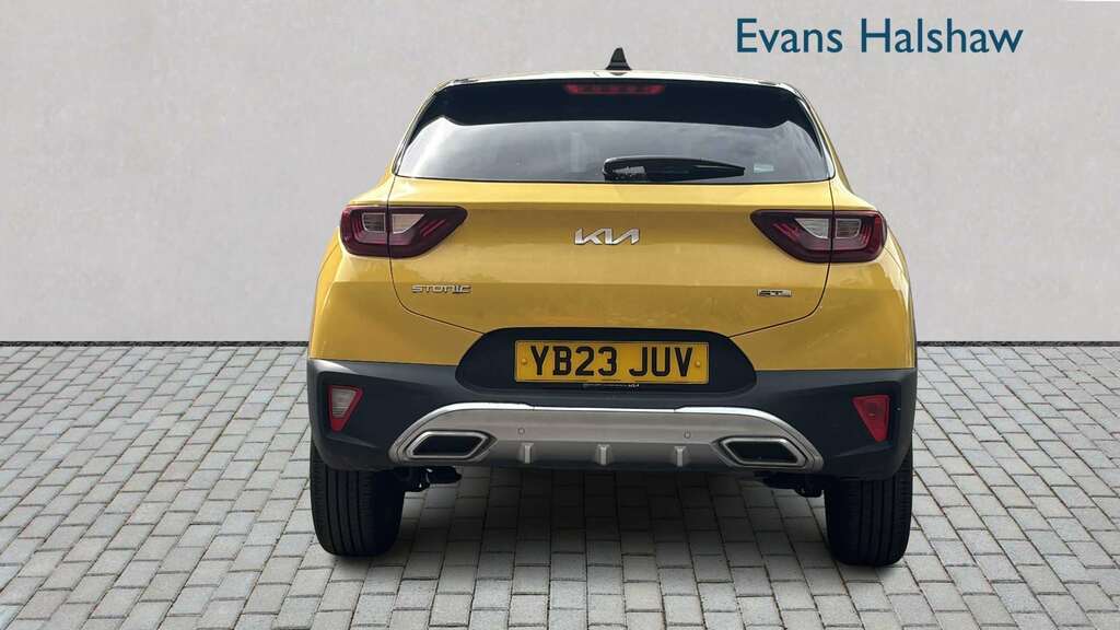 Kia Stonic 1.0T Gdi 48V Gt-line S Dct 2023 YB23JUV Yellow #5