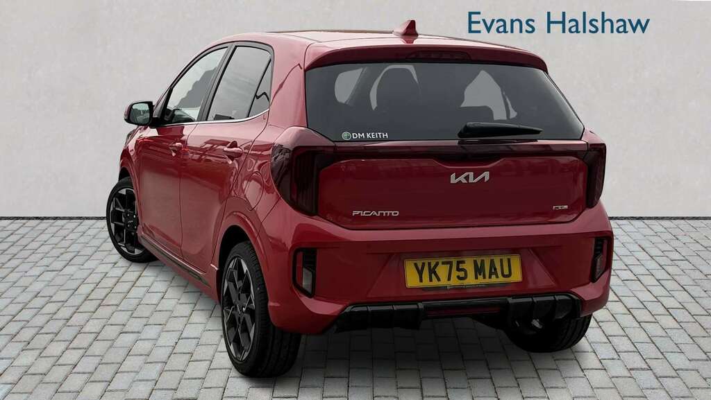 Kia Picanto 1.0 Gt-line S 2026 YK75MAU Red #2