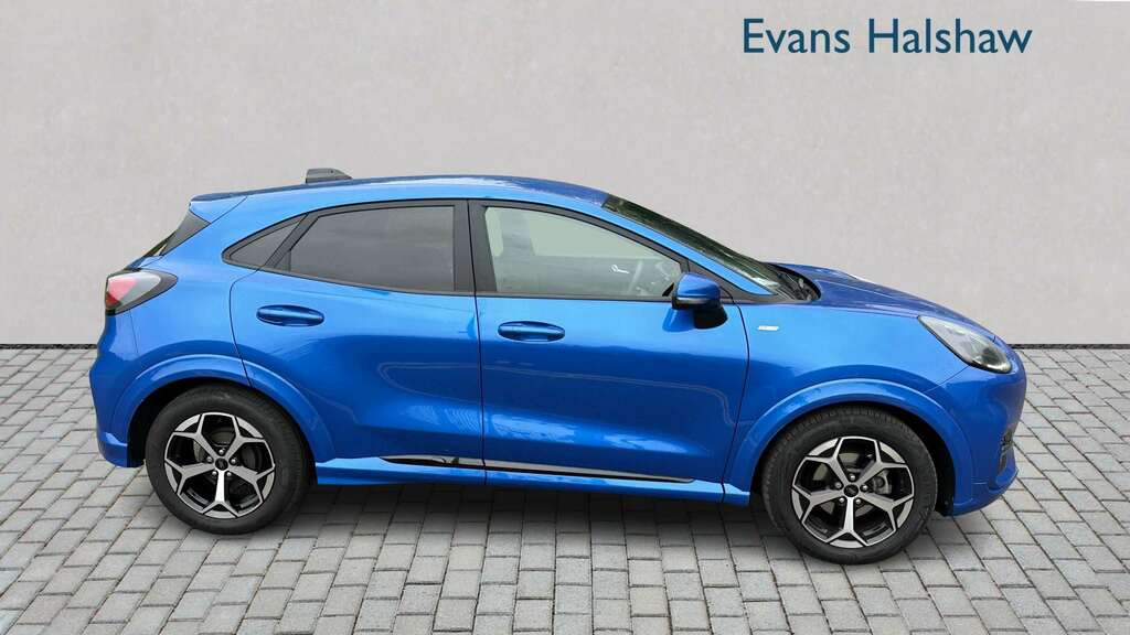 Ford Puma 1.0 Ecoboost Hybrid Mhev St-line 2024 SJ24ZLL Blue #2