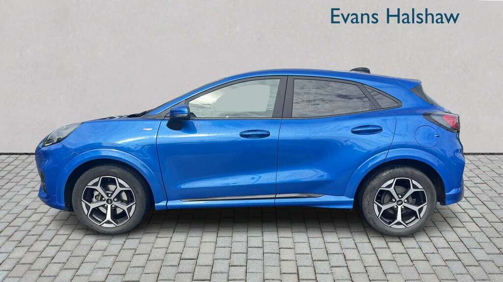 Ford Puma 1.0 Ecoboost Hybrid Mhev St-line 2024 SF74NZA Blue #4