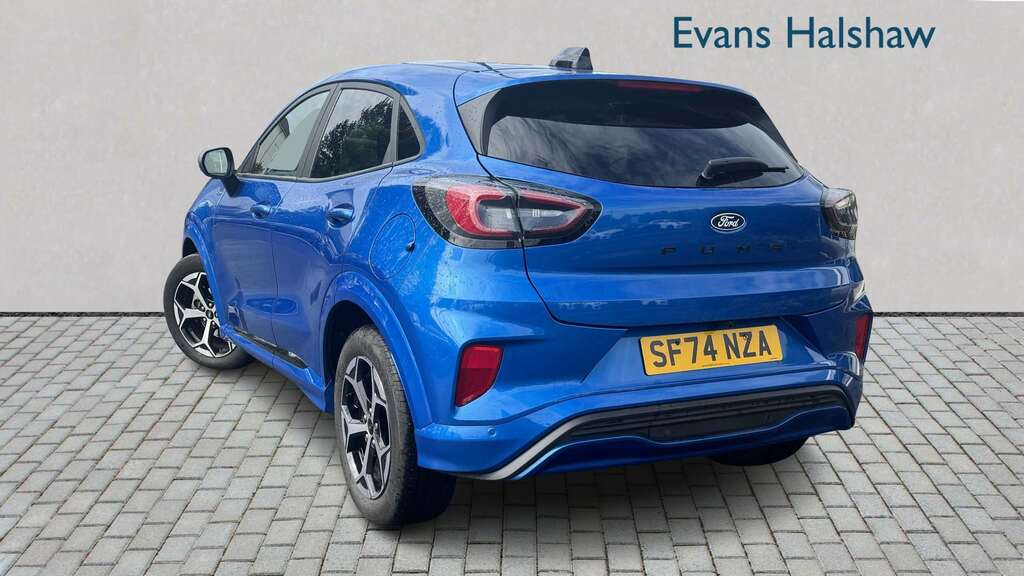 Ford Puma 1.0 Ecoboost Hybrid Mhev St-line 2024 SF74NZA Blue #2