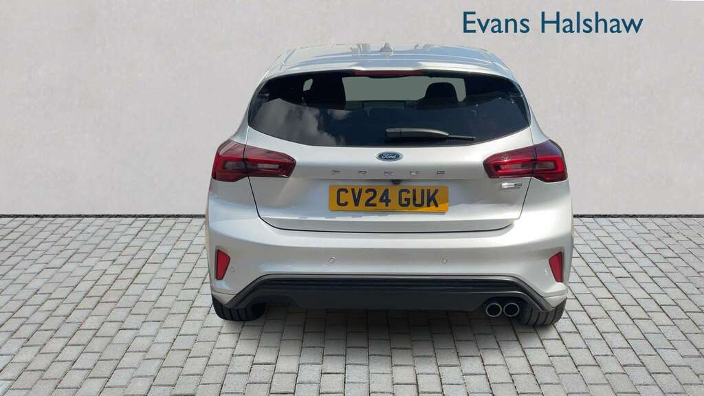 Ford Focus 1.0 Ecoboost Hybrid Mhev 155 St-line X 20 CV24GUK Silver #5
