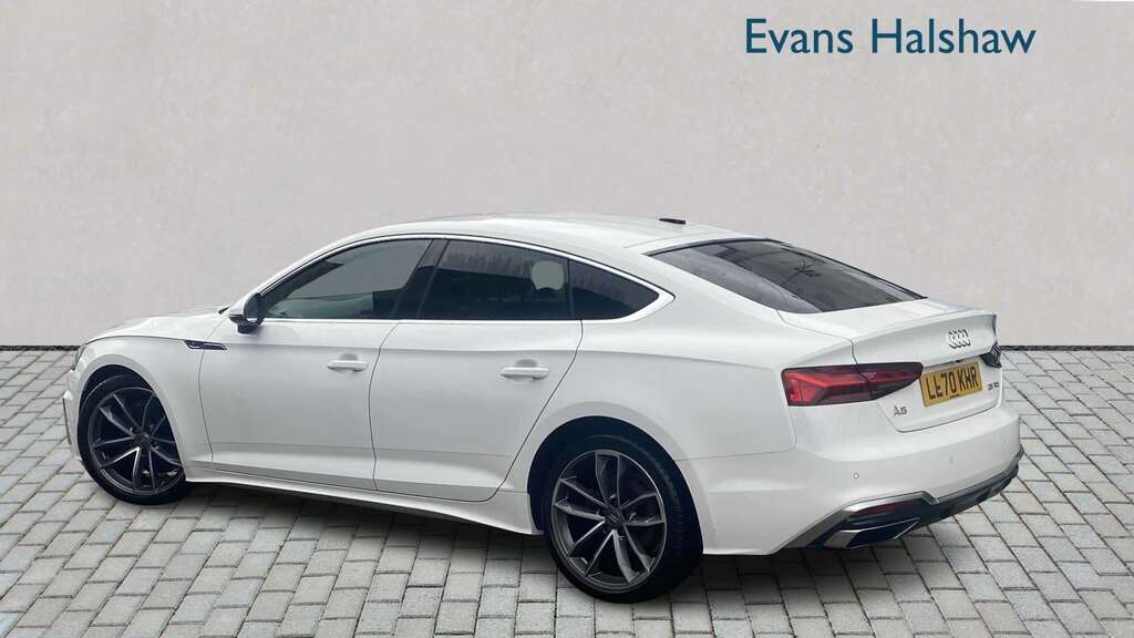 Audi A5 35 Tdi S Line S Tronic 2020 LL70KHR White #2