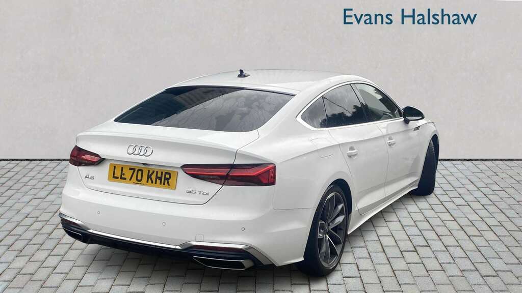 Audi A5 35 Tdi S Line S Tronic 2020 LL70KHR White #3