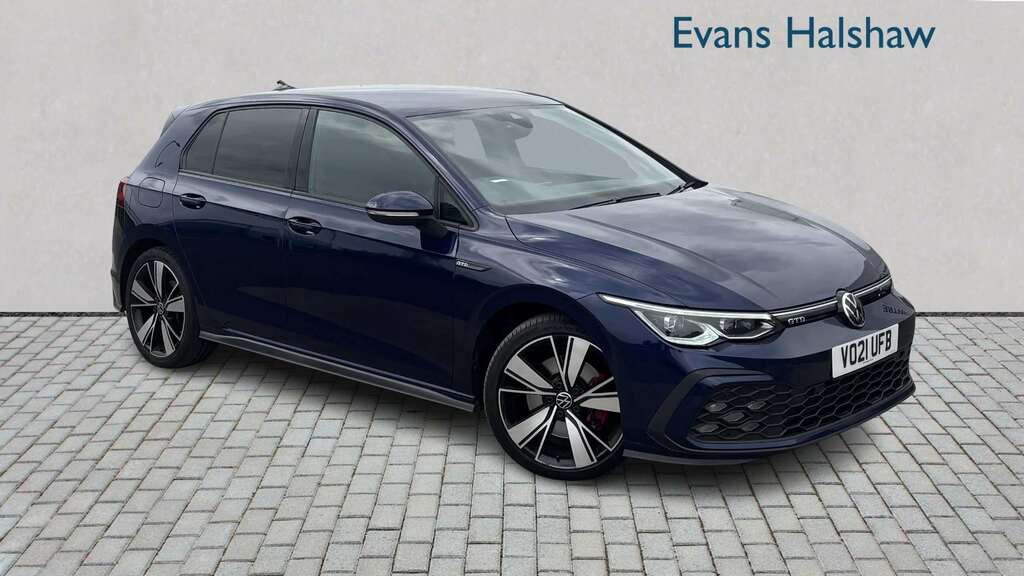 Volkswagen Golf 2.0 Tdi 200 Gtd Dsg 2021 Blue