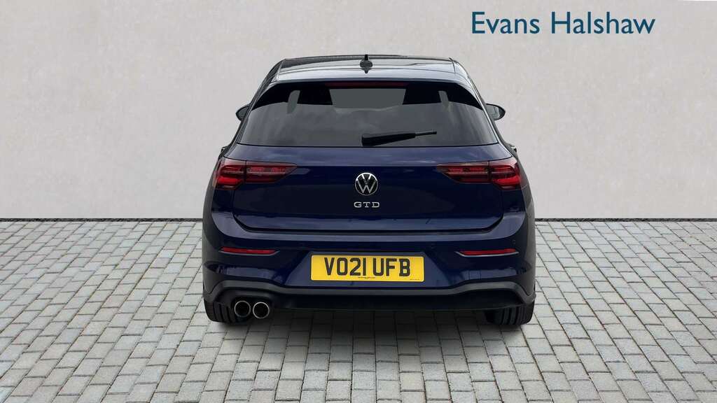 Volkswagen Golf 2.0 Tdi 200 Gtd Dsg 2021 VO21UFB Blue #5