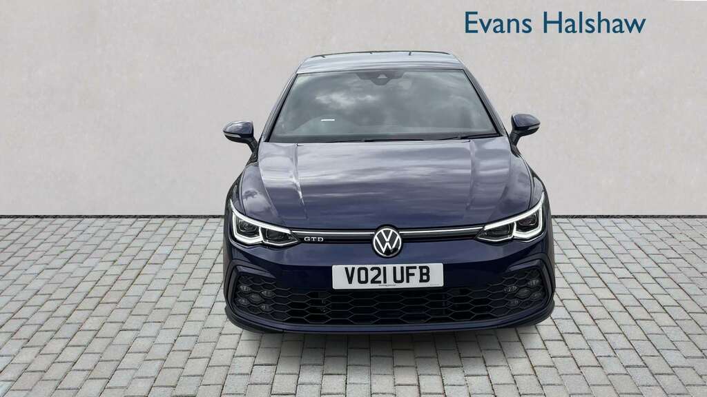 Volkswagen Golf 2.0 Tdi 200 Gtd Dsg 2021 VO21UFB Blue #4