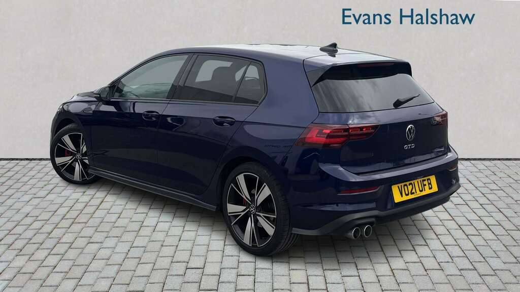 Volkswagen Golf 2.0 Tdi 200 Gtd Dsg 2021 VO21UFB Blue #2