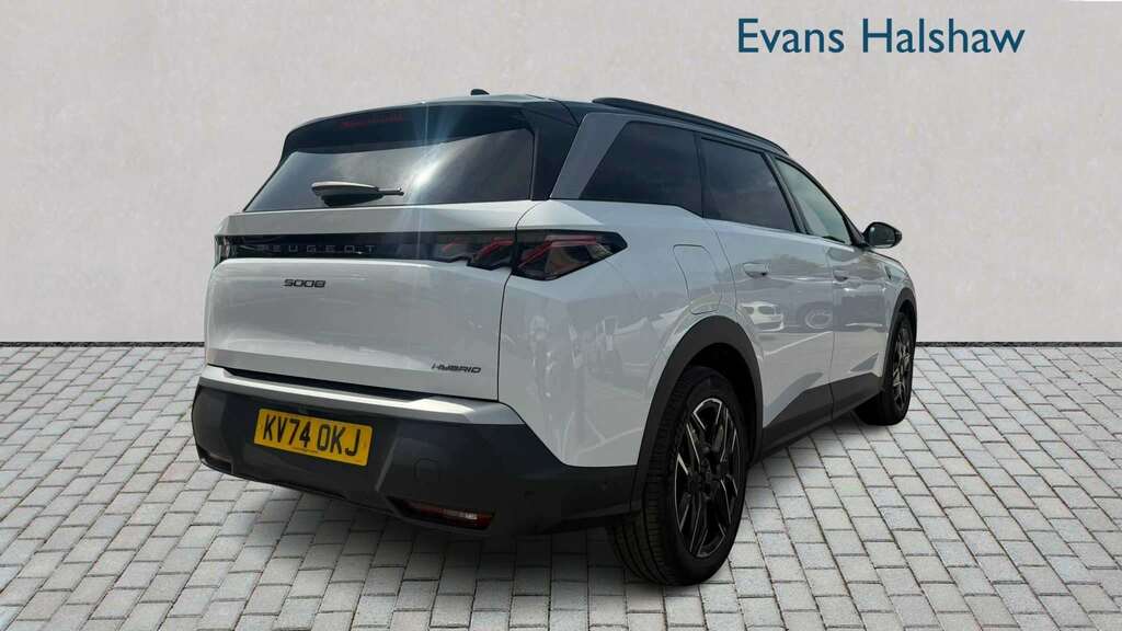 Peugeot 5008 1.2 Hybrid 136 Gt E-dsc6 2024 KV74OKJ White #3