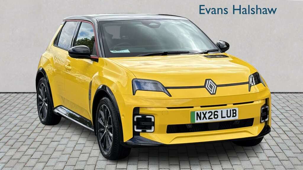 Renault 5 E-Tech 110Kw Iconic Five Comfort Range 52Kwh 2 Yellow