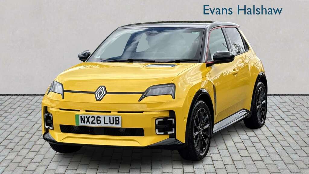 Renault 5 E-Tech 110Kw Iconic Five Comfort Range 52Kwh 2 NX26LUB Yellow #3