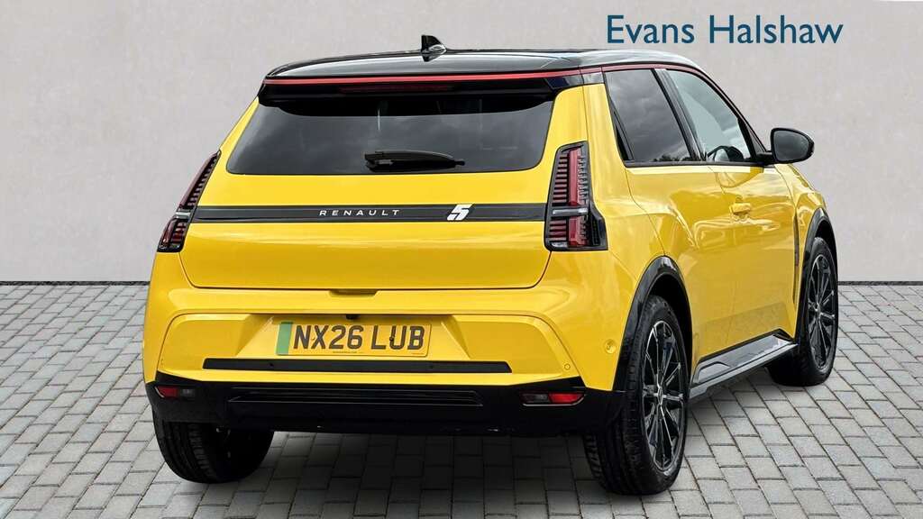 Renault 5 E-Tech 110Kw Iconic Five Comfort Range 52Kwh 2 NX26LUB Yellow #6