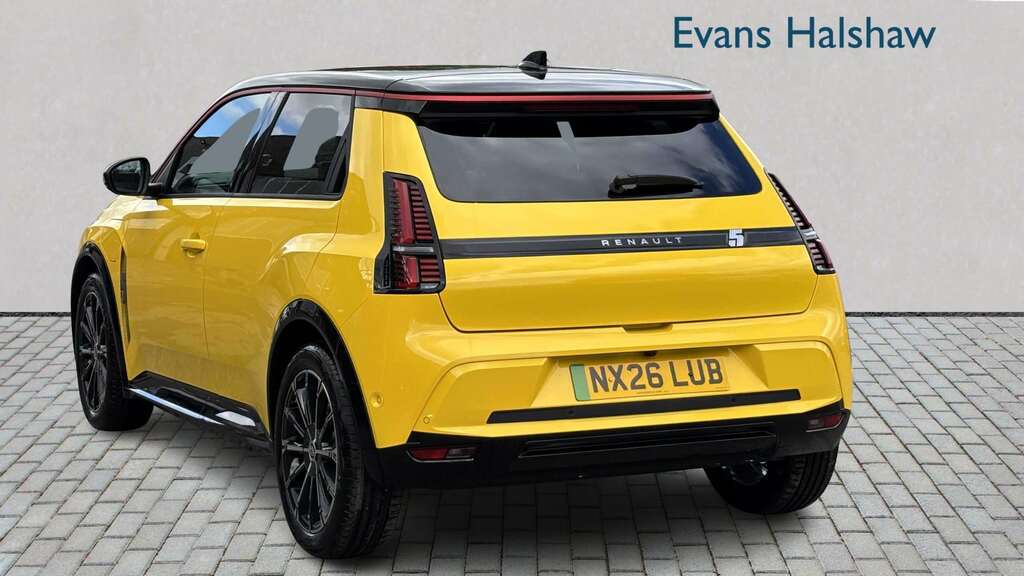 Renault 5 E-Tech 110Kw Iconic Five Comfort Range 52Kwh 2 NX26LUB Yellow #4