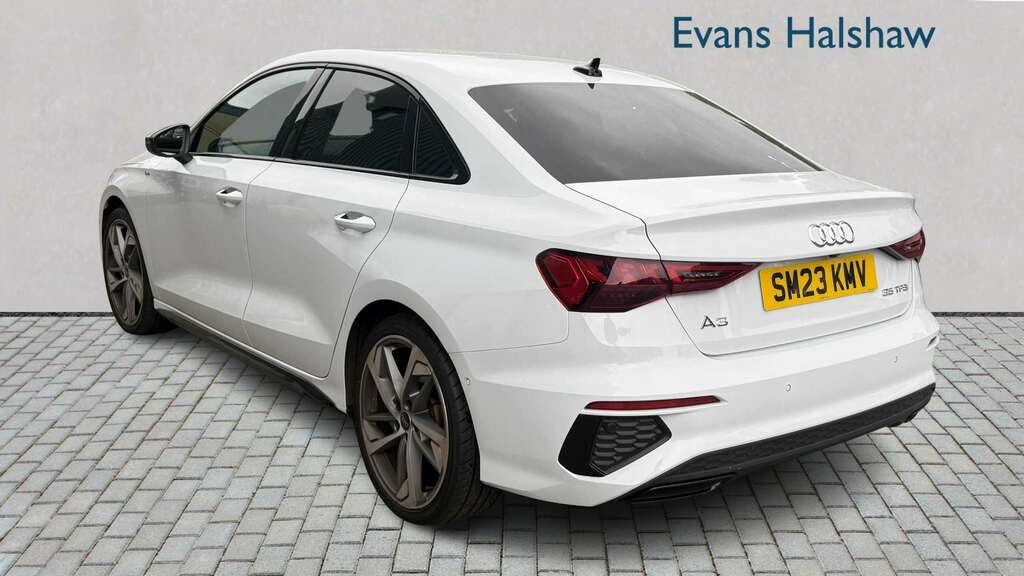 Audi A3 35 Tfsi Edition 1 S Tronic 2023 SM23KMV White #3