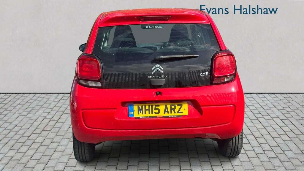 Citroen C1 1.0 Vti Feel 2015 MH15ARZ Red #3