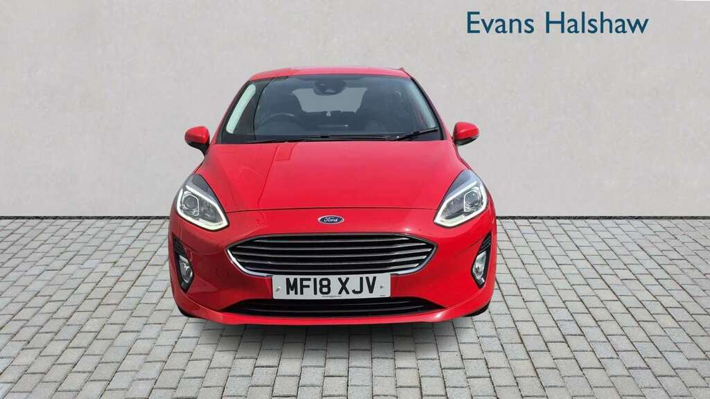 Ford Fiesta 1.1 Zetec 2018 MF18XJV Red #4