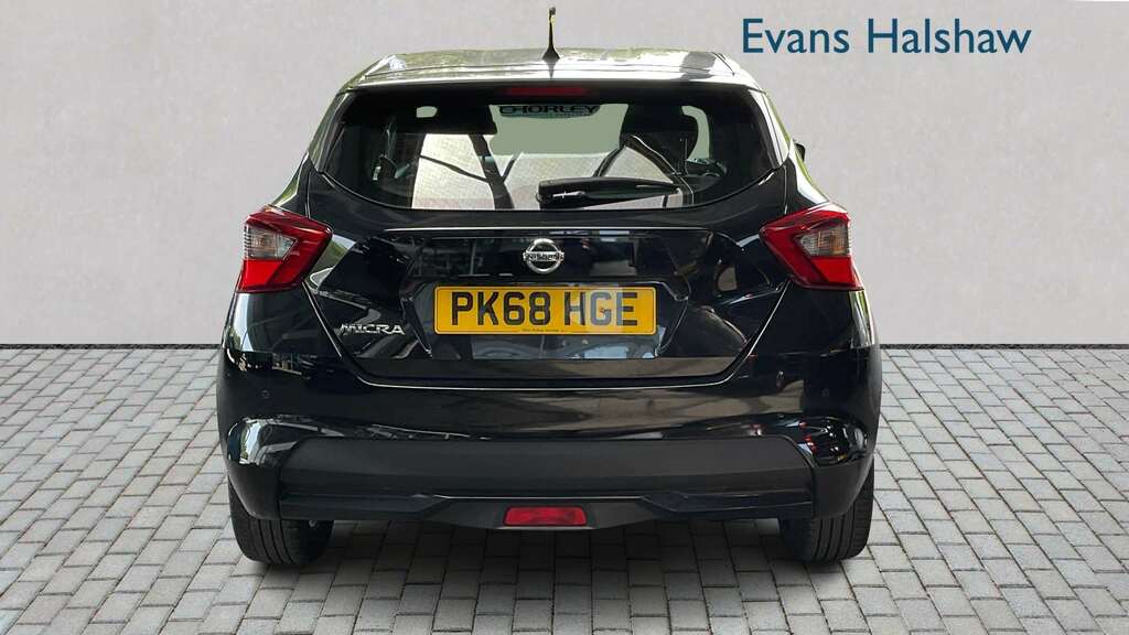 Nissan Micra 1.0 Ig 71 Acenta 2018 PK68HGE Black #5