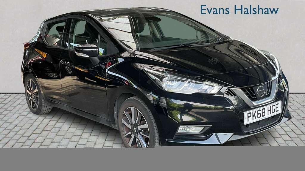 Nissan Micra 1.0 Ig 71 Acenta 2018 Black