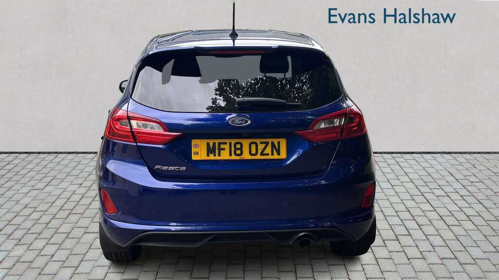 Ford Fiesta 1.0 Ecoboost 140 St-line X 2018 MF18OZN Blue #3