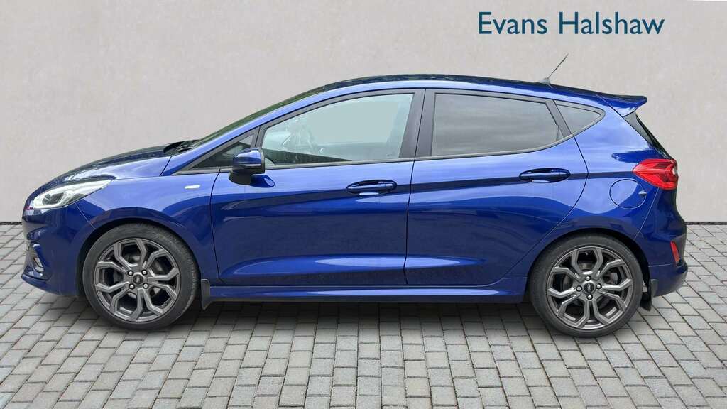 Ford Fiesta 1.0 Ecoboost 140 St-line X 2018 MF18OZN Blue #4