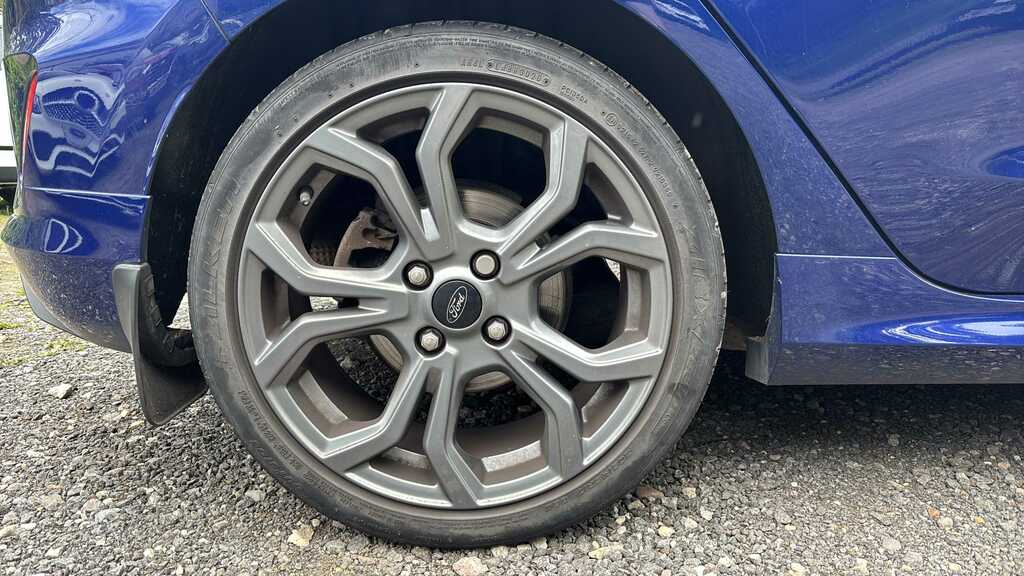 Ford Fiesta 1.0 Ecoboost 140 St-line X 2018 MF18OZN Blue #6