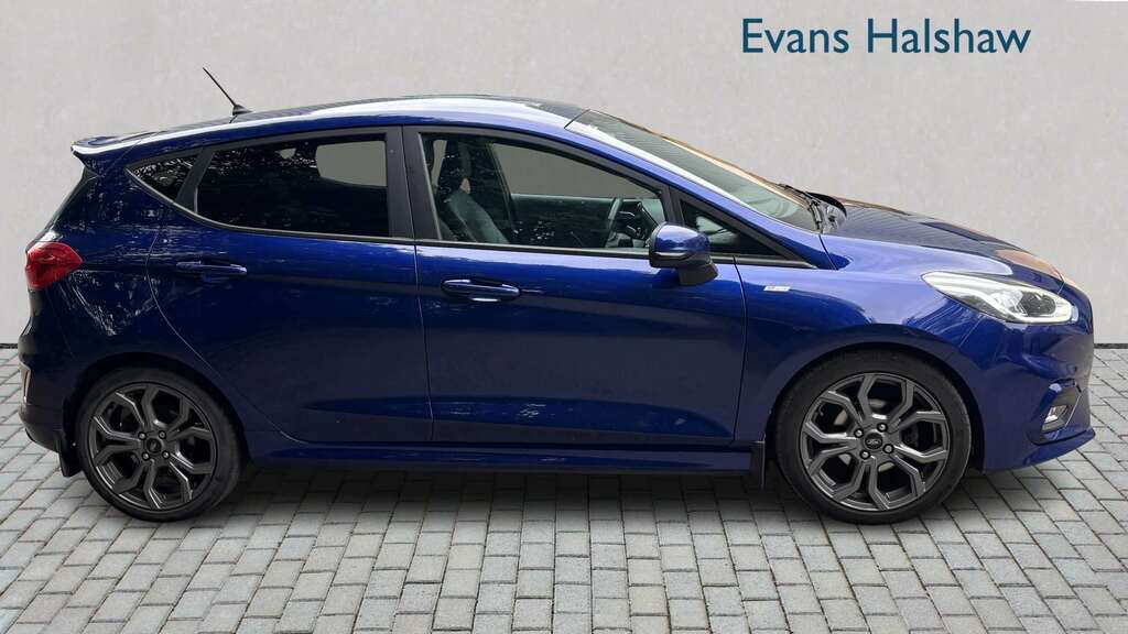 Ford Fiesta 1.0 Ecoboost 140 St-line X 2018 MF18OZN Blue #5