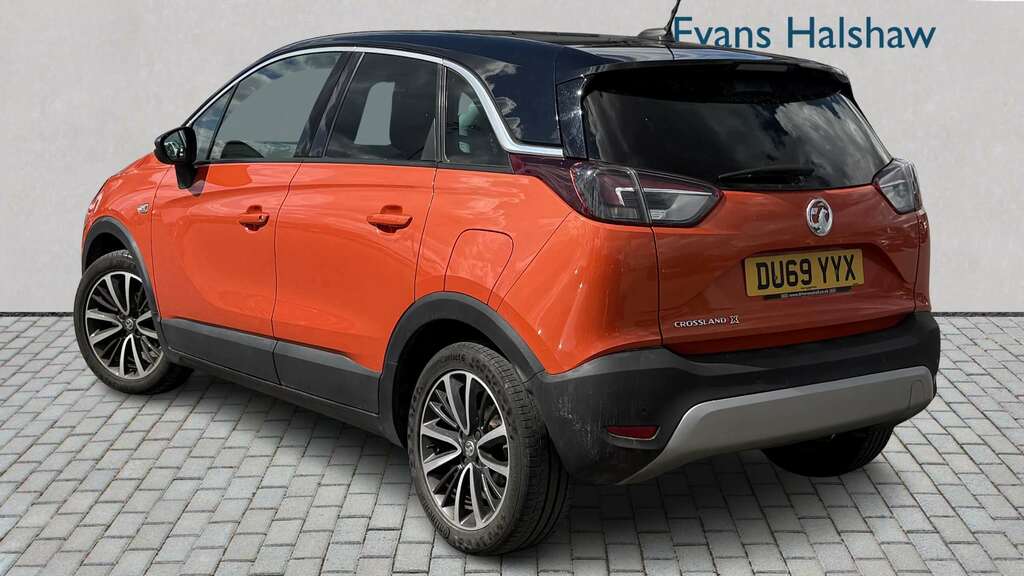 Vauxhall Crossland X 1.2 83 Elite 2019 DU69YYX Orange #2