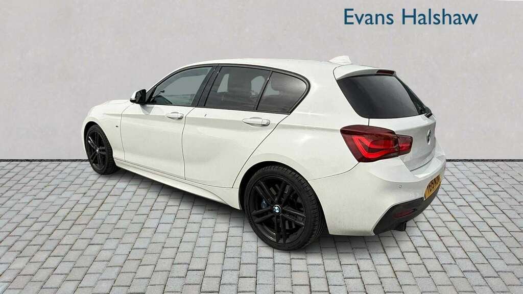 BMW 1 Series 118I 1.5 M Sport Shadow Ed Step 2019 YE19MJV White #2