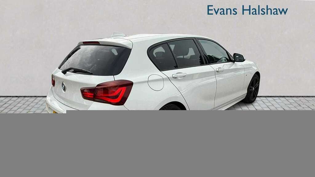 BMW 1 Series 118I 1.5 M Sport Shadow Ed Step 2019 YE19MJV White #3
